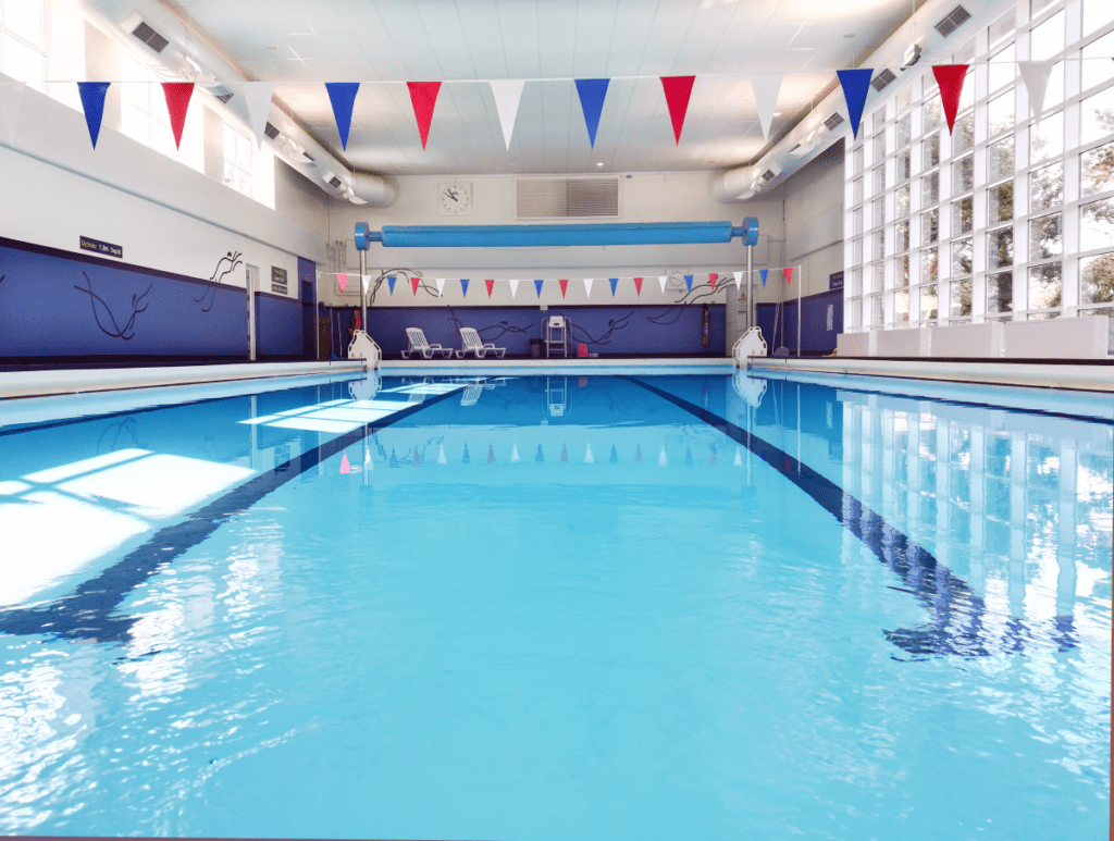 community swimming pool