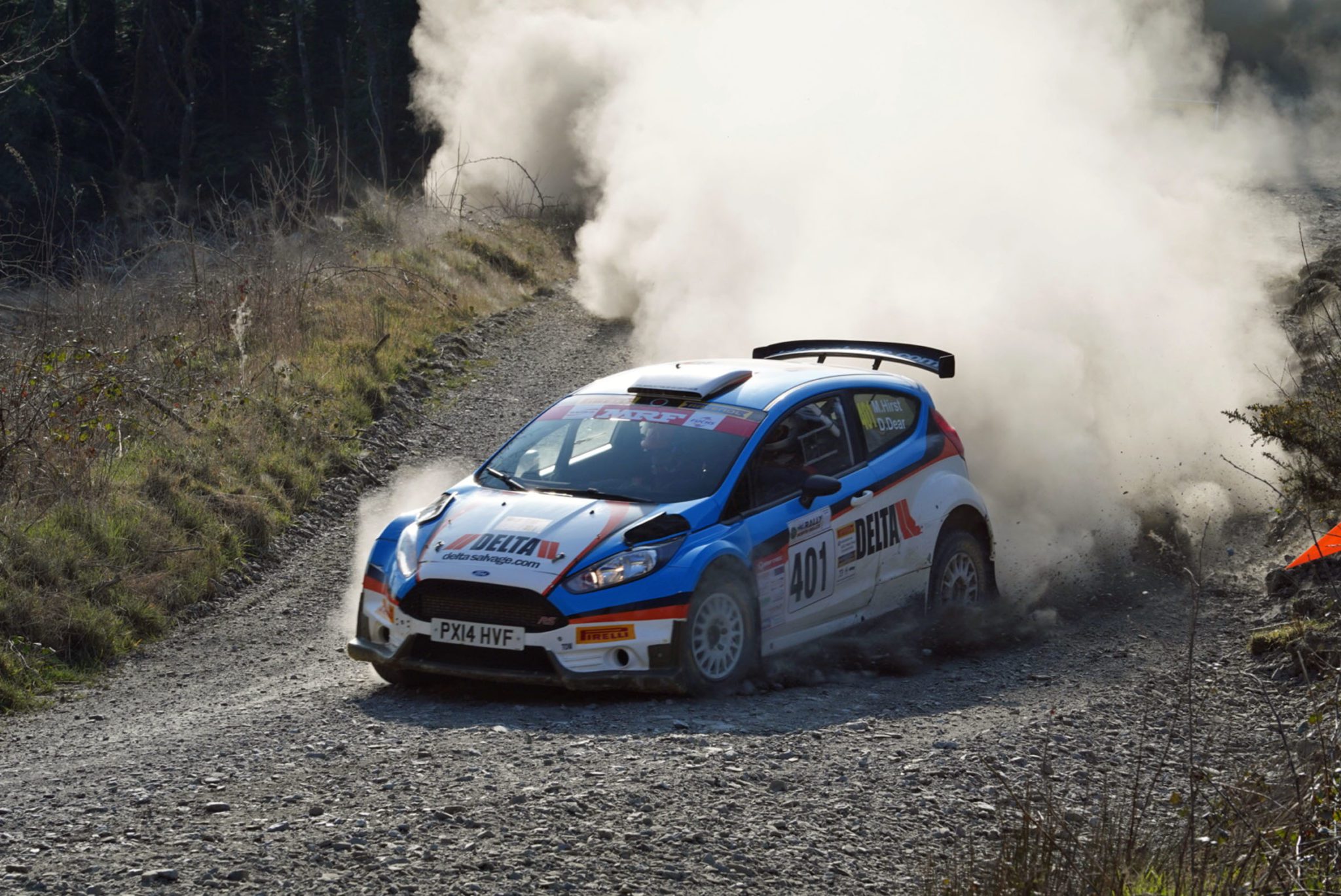 Edwards and Hirst claim wins in Dolgellau-based Rally North Wales