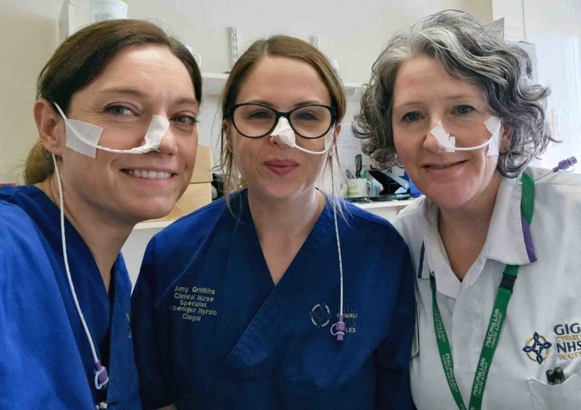 Staff have nasal feeding tubes inserted to find out how it feels for ...