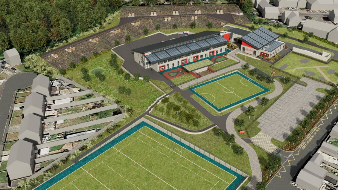 Pupils at Mynydd Cynffig Primary have a say on plans for new school