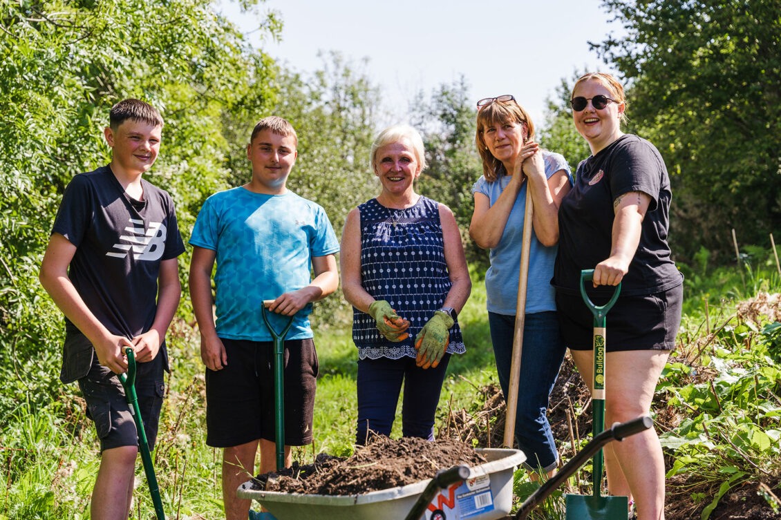 Transformation of local space in Aberdare brings community together