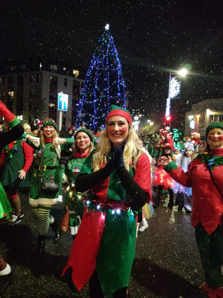 Tens of thousands turnout out for Swansea's Christmas Parade